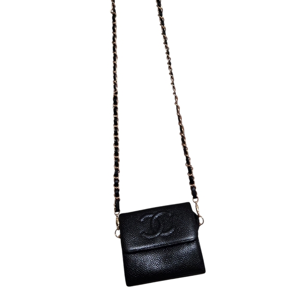 Chanel Black Bifold Caviar leather - Picture 15 of 16